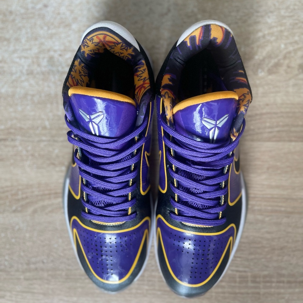 Nike Kobe 5 Protro lakers size 10 - Picture 3 of 4